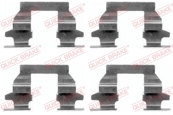 Accessory Kit, disc brake pad